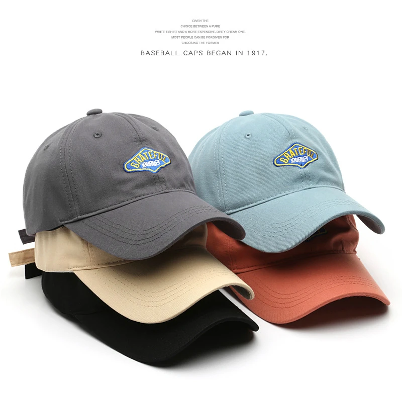 Baseball-Cap Hats Hip-Hop-Caps Cotton-Cap Embroidery SLECKTON Unisex Women Fashion Casual