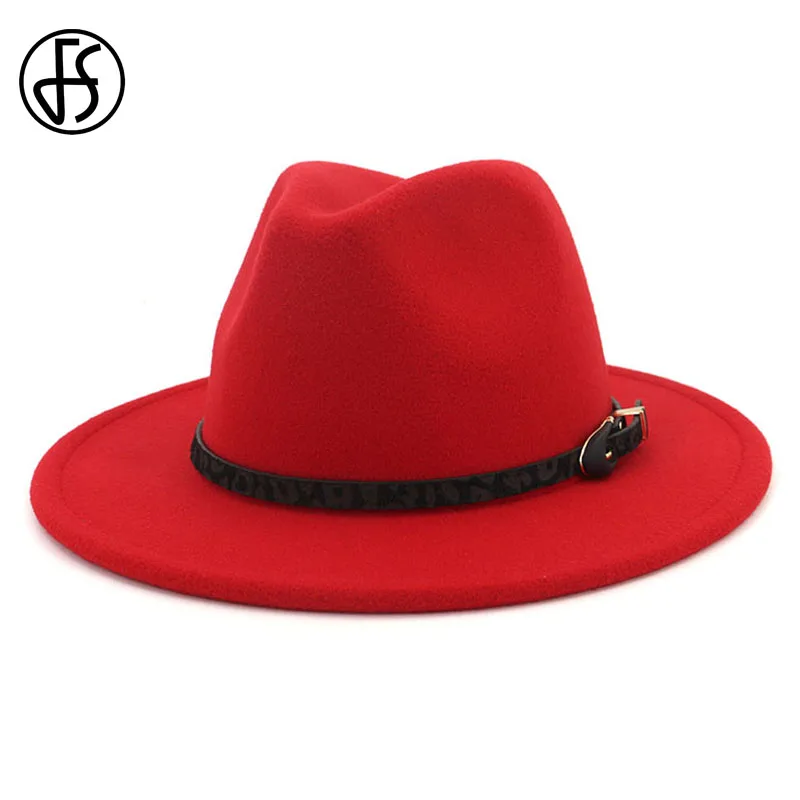 Wide Brim Jazz Hat Party Church Black 