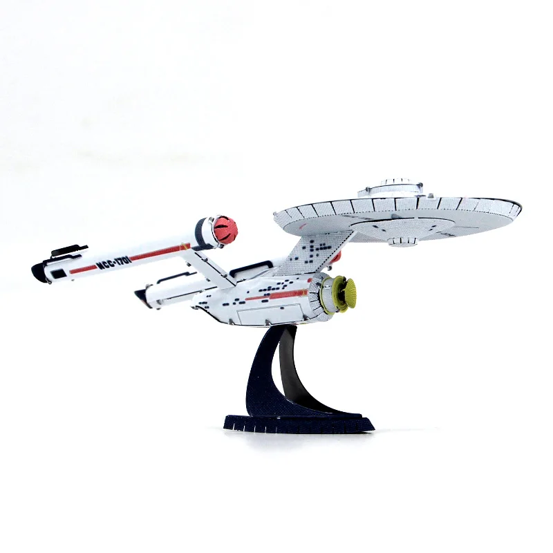 DIY металлическая головоломка Сборная модель NCC-1701 космический корабль