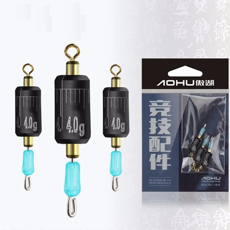 3 pièces/lot échelle plomb plomb remplacement rapide accessoires de pêche noyau souple outil de pêche environnement revêtement plombs
