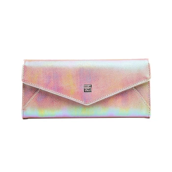 

ABDB-EYES in LOVE Fashion Glitter Colorful Women Long Wallet Clutch Many Departments Phone Pocket Card Holder Purse Ladies Walle