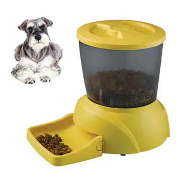 

4.25L Automatic Smart Pet Feeder for Dogs Cats Delivers Scheduled Meals Digital