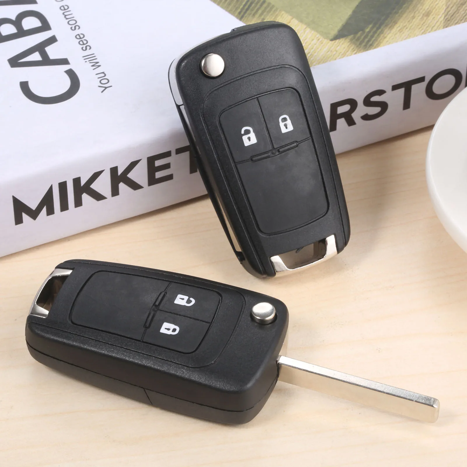 2 кнопки 433 Мгц дистанционный ключ умный Автомобильный ID46 чип HU100 5WK50079 для Opel Vauxhall