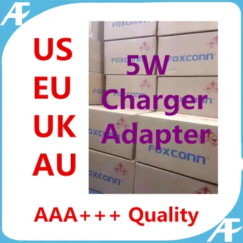 

100pcs/Lot AAA+++ Quality A1400 EU/UK/US/AU Plug USB AC Power Wall Charger Adapter For i 6s 7 8 x Plus
