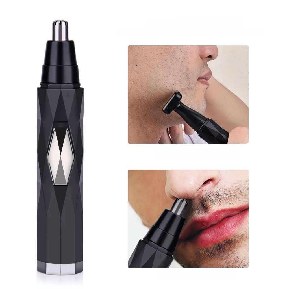 

Professional Safe Hair Trimmer for Nose Ear Sideburns rechargeable Portable Electric Beard Cutter Shaving for Men