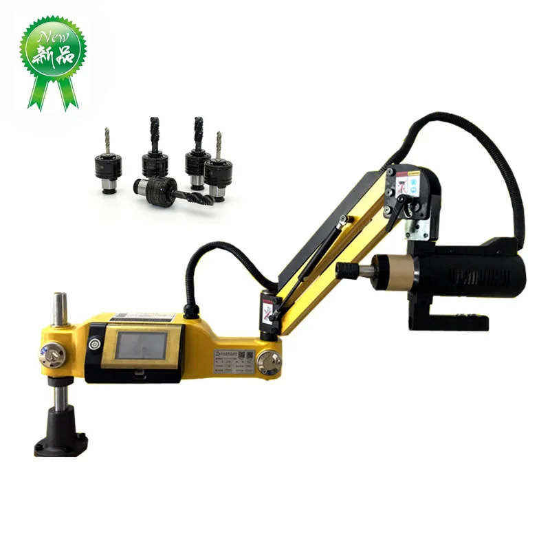 

220V M2-M8-M16 Vertical Type Touch Screen Electric Tapping Machine With Torque Chuck