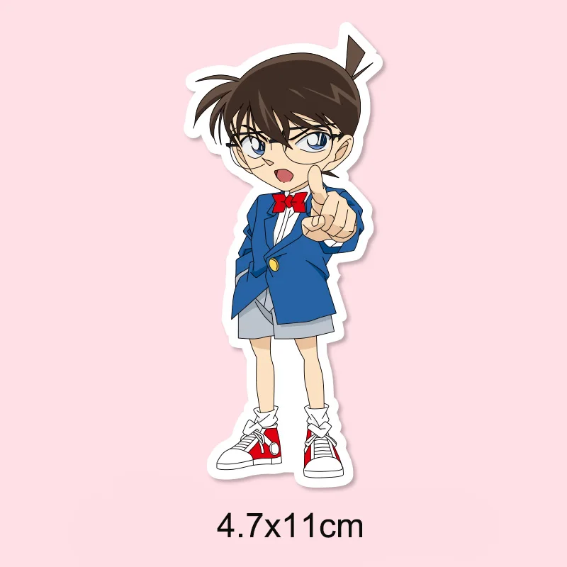 

Detective Conan:Case Closed Sticker Cosplay Toys Suitcase Mobile Computer Skateboard Guitar Refrigerator Stickers