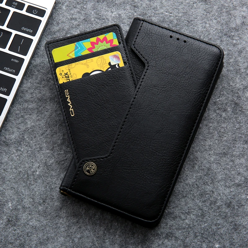

Rotate Card Holder Wallet Case For Samsung Galaxy S10 S9 S8 Plus S10E S7 edge Note 8 9 10 Plus Leather Phone Case Magnetic Cover