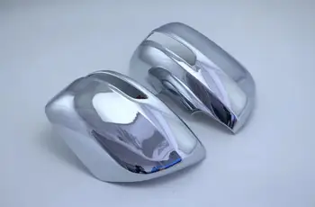

Band New Chrome Door Side Mirror Covers For TOYOTA LAND CRUISER 2016 Rearview Outer Mirror Cover Molding Trim