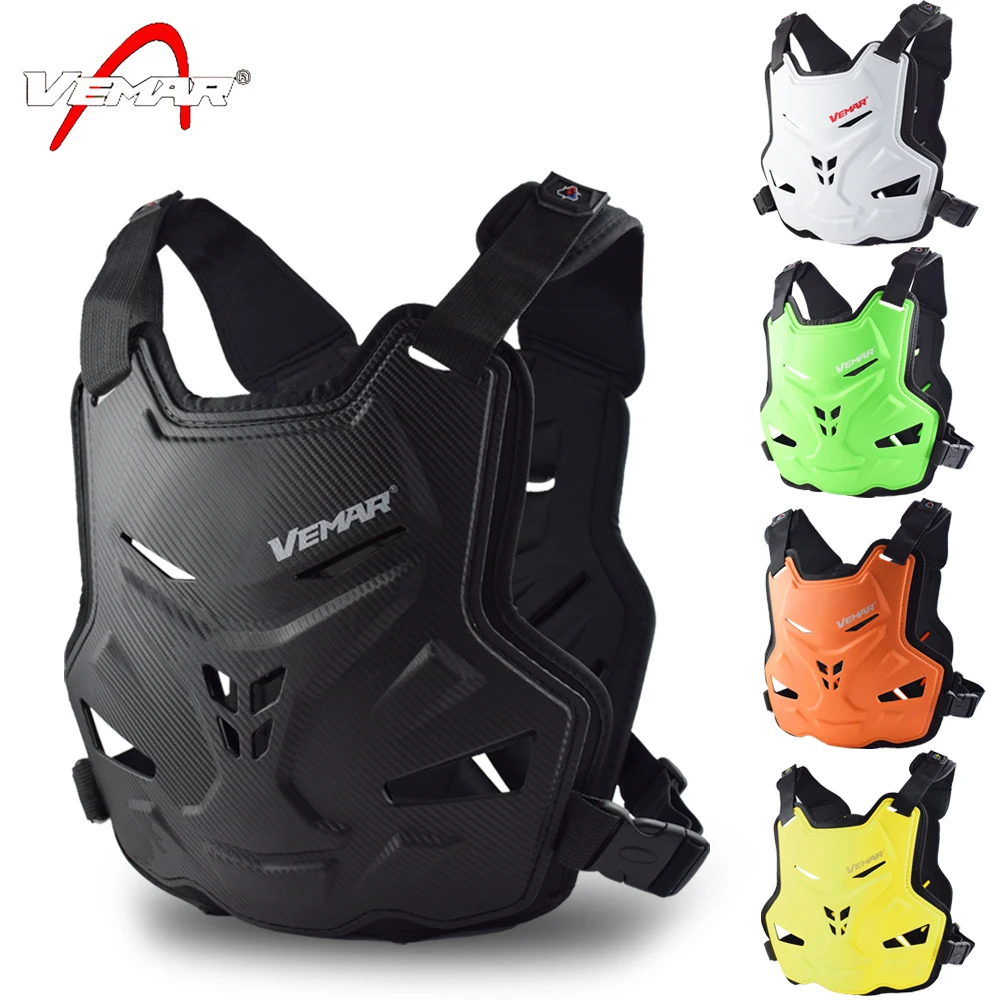 Vemar Motorcycle Armor Vest Motorbike Chest Back Protection Gear Motocross Armor Racing Vest Motorcycle Protector Equipment