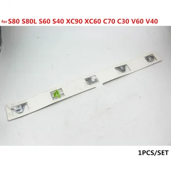 

for VOLVO C70 C30 S60 S60L XC90 XC60 V60 V40 S80 S80L Car trunk trunk lid ABS letters logo Backup trunk box 1PCS/ Car styling fa
