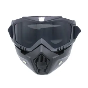 

Completely Framed Mask Skiing Glasses Cycling Glasses Windproof Goggles Breathable Glasses Removable Mask For Outdoor Sports