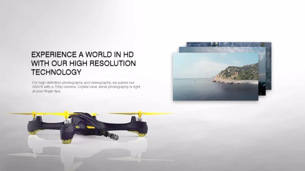 Hubsan X4 PRO H507A Квадрокоптер с Wifi камерой APP Driven FPV Дрон с GPS RC Quadcopter RTF(управление IOS/Andriod