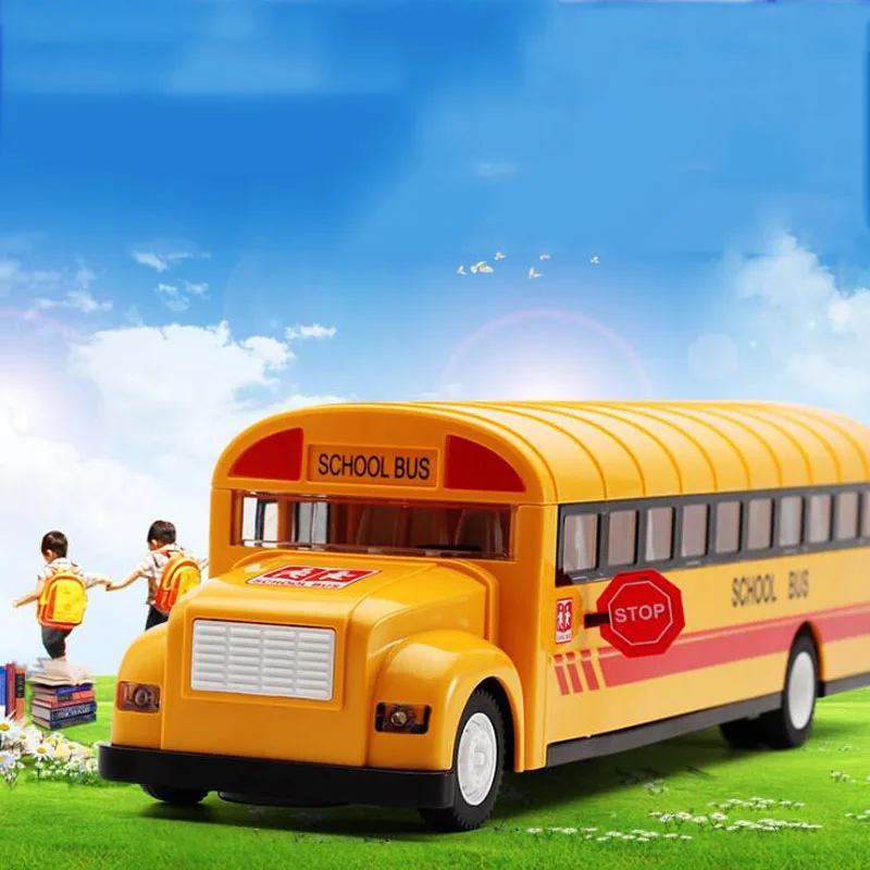remote control school bus toy