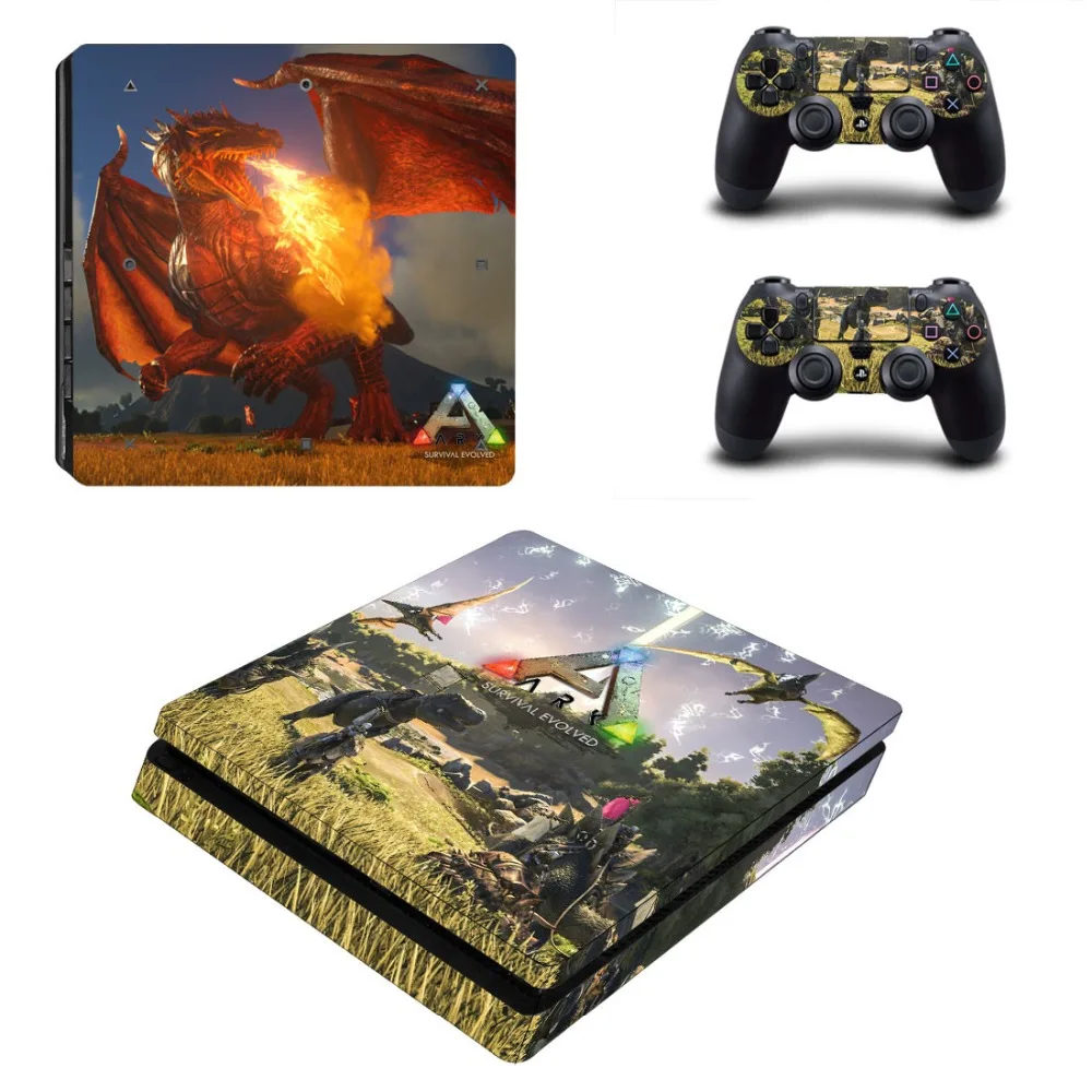 PS4 Slim Skin Play station 4 Slim sticker s Vinilo sticker для sony Playstation 4 Slim консоли и контроллера
