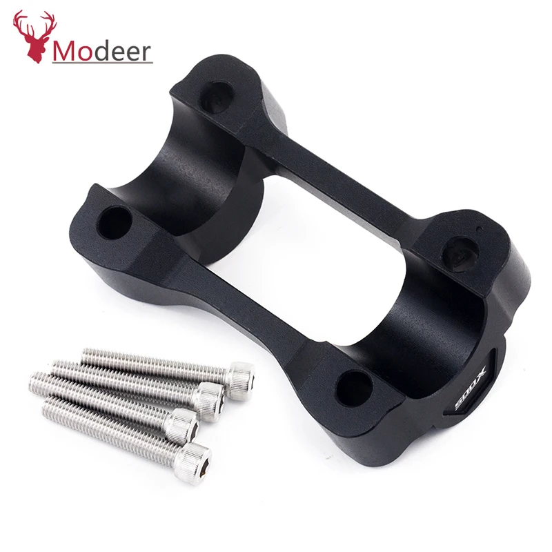 CB500 X Handle bar Accessories Motorcycle CNC Aluminum Handlebar Risers Top Cover Clamp For Honda CB500X 2019 2020 CB 500 X 500X (4)