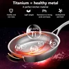Pure titanium frying pan Nonstick Fry Pan Induction Compatible Multipurpose Cookware Use  for Home Kitchen or Restaurant ► Photo 2/6