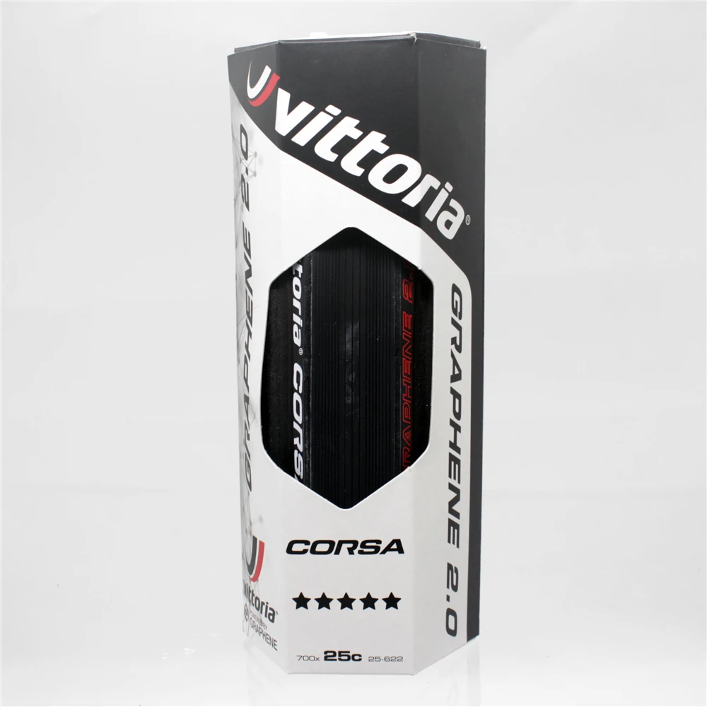 Black 1 Tire Vittoria Corsa G+ графит гоночная 2.0x700x25C черная кожа 320 TPI Велосипедная покрышка - Цвет: Black 1 Tire