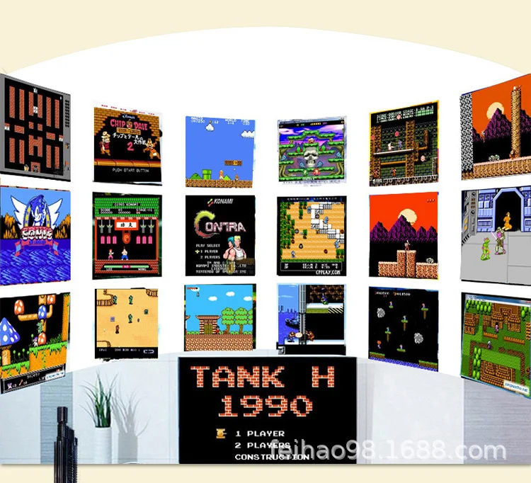 Coolbaby Классическая ностальгическая 16 битная Игровая приставка HD Выходная карта 2
