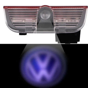 

1pcs car door welcome lamp laser projection lamp For volkswagen polo golf 3 4 5 6 7 b4 b5 b6 b7 b8 Car accessories