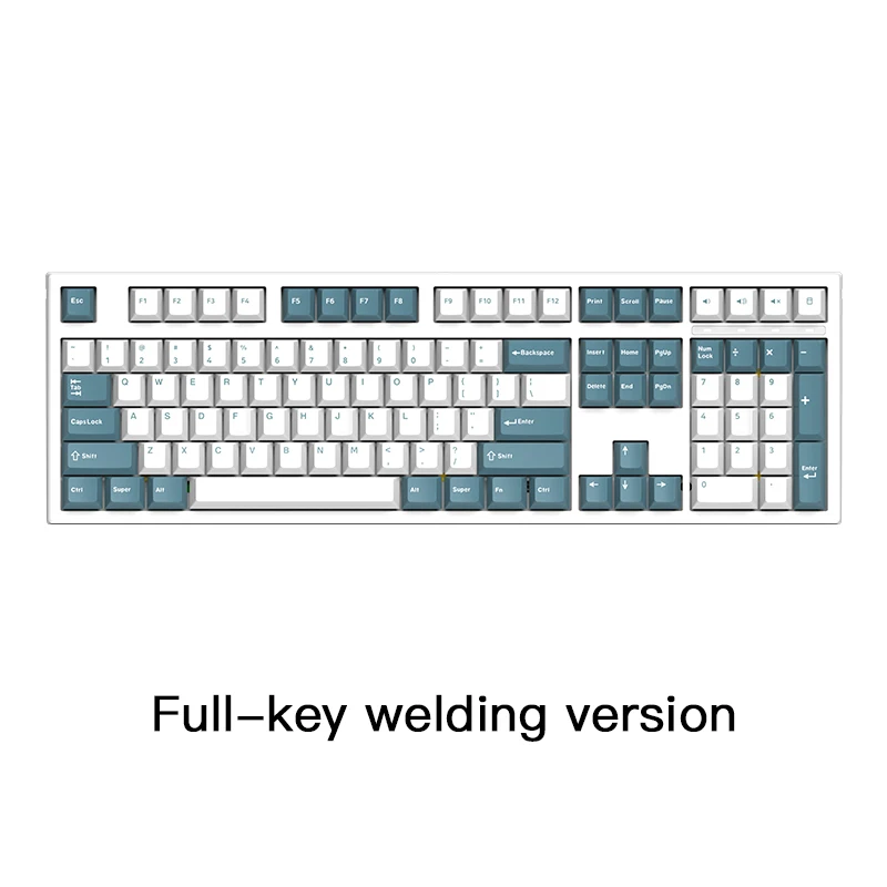 types of computer keyboard FL·ESPORTS GP108 108-Key Single-Mode Hot-Swappable Custom Mechanical Keyboard PBT Keycap Macro Programming gaming pc keyboard Keyboards