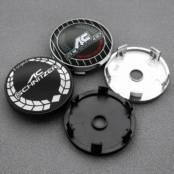 

4pcs 56/60mm ABS Plastic Car Wheel Center Hub Caps Wheel Dust-proof Hubcap Cover AC SCHNITZER Emblem For BMW Auto Accessories