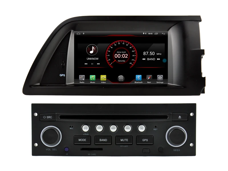 AVGOTOP Android 9 автомобильный dvd-плеер Радио Навигация для CITROEN C5 MP3 MP4 Wifi автомобиля gps МУЛЬТИМЕДИА