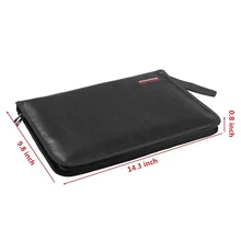 Огнестойкая Водонепроницаемая Сумка для документов с 12 карманами на молнии JHP-лучший