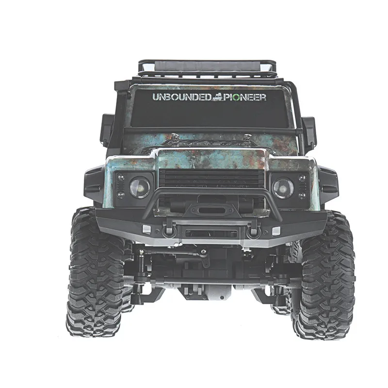ZP1001 1/10 2,4G 4WD Rc автомобиль 2 Аккумуляторы для игрушек пропорциональное управление ретро автомобиль W/светодиодный светильник RTR модель дистанционного управления детские игрушки