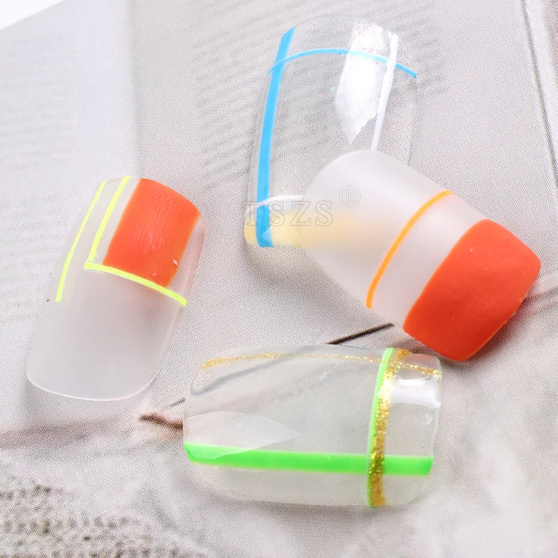 1 лист/лот неоновые, флюоресцентные наклейки для ногтей DIY 3D наклейки для ногтей для акриловых ногтей