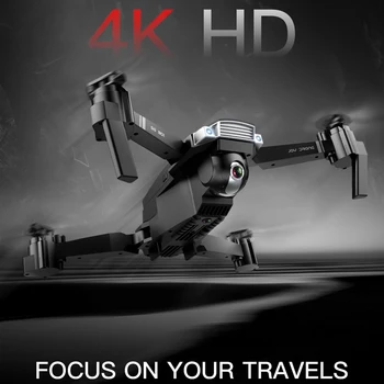 

SG901 Gesture Recording Positioning RC Drone Dual Cameras Aircraft Adjustable Angle 4K HD Foldable Optical Flow 4 Axis WIFI FPV