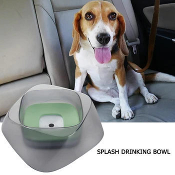 

Dispenser Home Slow Feeder Portable Anti Slip Dogs Cats Floating No Spill Hygienic Easy Clean Pet Water Bowl Small Animals