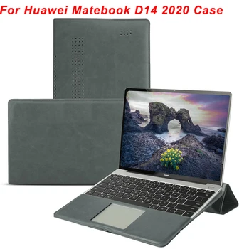

Tablet Case For Huawei MAtebook D14 2020 Case PU Leather Tablet Case Full Angle Guard With Bracket Laptop Sleeve Bag Cover