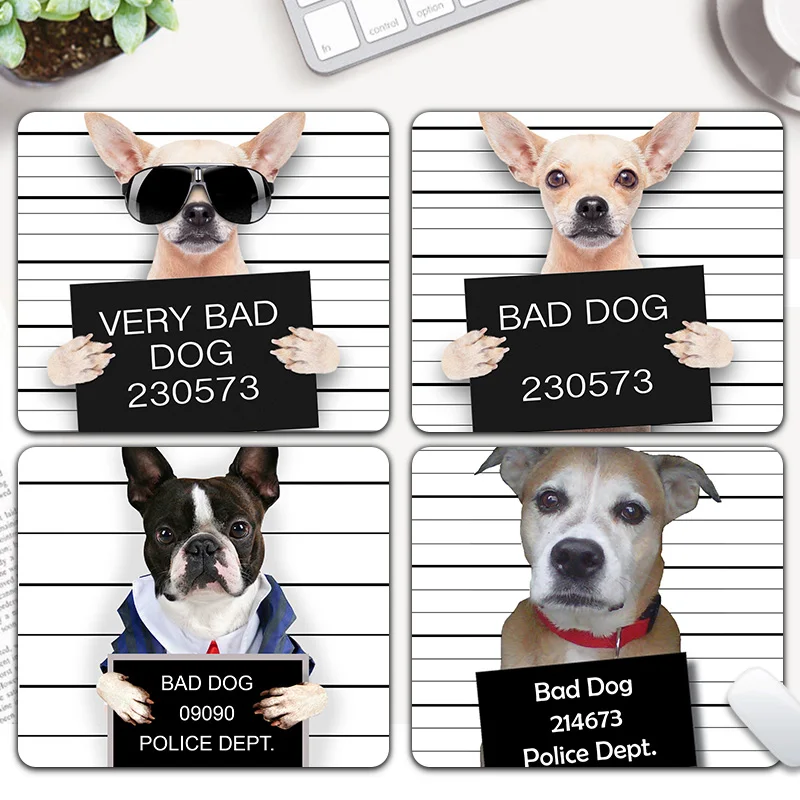 

Lovely Funny Animal Pet Pug Dog Rubber Computer Mouse Pad Game Mice Mat Keyboard Mousepad