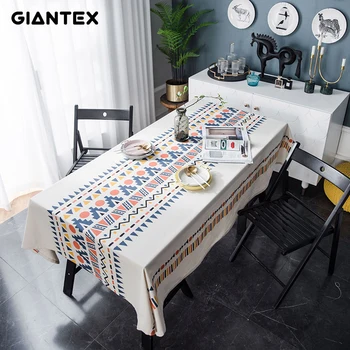 

Decorative Table Cloth Cotton Linen Tablecloth Rectangular Tablecloths Dining Table Cover Obrus Tafelkleed mantel mesa nappe