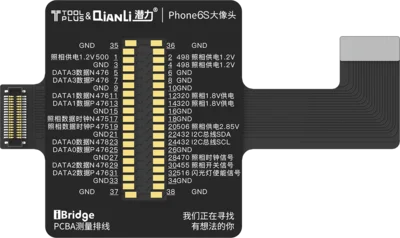 6S Rear Camera QianLi iBridge Тестовый Кабель для iPhone 6 6P 6S 6SP дисплей неисправности материнской платы и сенсорная Передняя камера Хвостовая заглушка ремонт задней камеры - Цвет: 6S Rear Camera