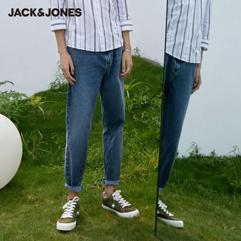 Jeans Streetwear da uomo elasticizzati Vintage dritti elasticizzati  JackJones | 221232038|Jeans| - AliExpress