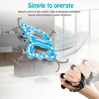 

Butterfly Watch Control Drone Intelligent Gesture Remote Control Airplane Quad Axis Children's Toy UFO Quadcopter