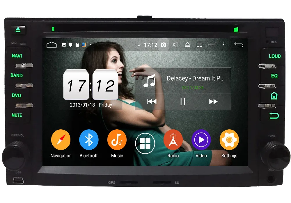 Klyde 4G Android 9,0 Восьмиядерный 4 Гб+ 64 Гб DSP BT автомобильный DVD мультимедийный плеер для Kia Morning Magentis Optima Picanto Sedona Sorento