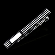 

1pc Fashion Enamel Stripe Shaped Clothes Jewelry Metal Male Tie Clip Simple Formal Classic Necktie Clip Men Jewelry Gift