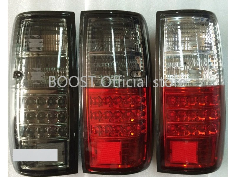 BOOST пара задний светильник в сборе для toyota land cruiser LC80 FJ80 Мульти стили led или галогенные