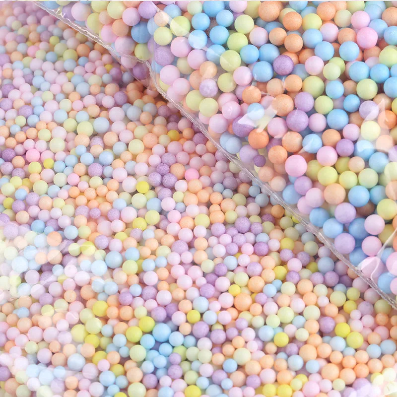 15000pcs Bright Colours Foam Beads Colorful Polystyrene Foam Balls Styrofoam  Filler Foam Slime Mini Beads Balls Crafts DIY Decor - AliExpress