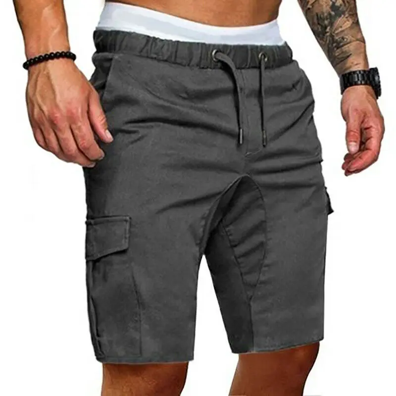 best casual shorts for men Direct Deal USSTOCK Mens Summer Shorts Gym Sport Running Workout Cargo Pants Jogger Trousers maamgic sweat shorts Casual Shorts