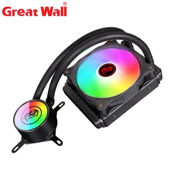 

Great Wall Water Cooler CPU Heatsink 120mm Fan 4pin PWM Water Radiator for Intel 1150 1151 1155 1156 RGB CPU Water Cooling PC