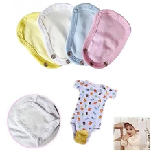 Barboteuse longue pour bébé, combinaison, couche culotte, Film à langer, extensible
