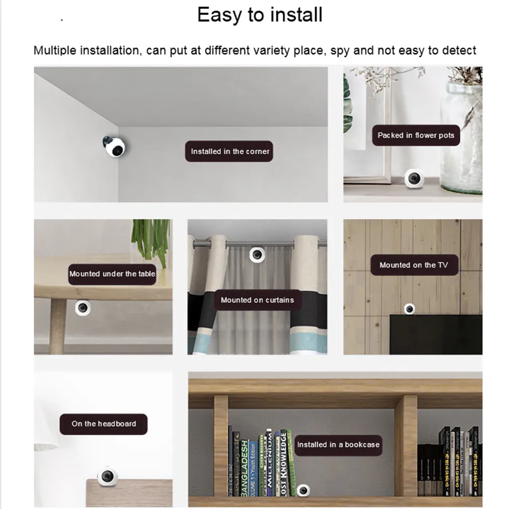 Мини-камера, Wi-Fi, IP, HD, ночное видение, видеокамера, Android, для улицы, DV, внутри/снаружи, портативная камера, датчик движения, поддержка 64G, для съемок