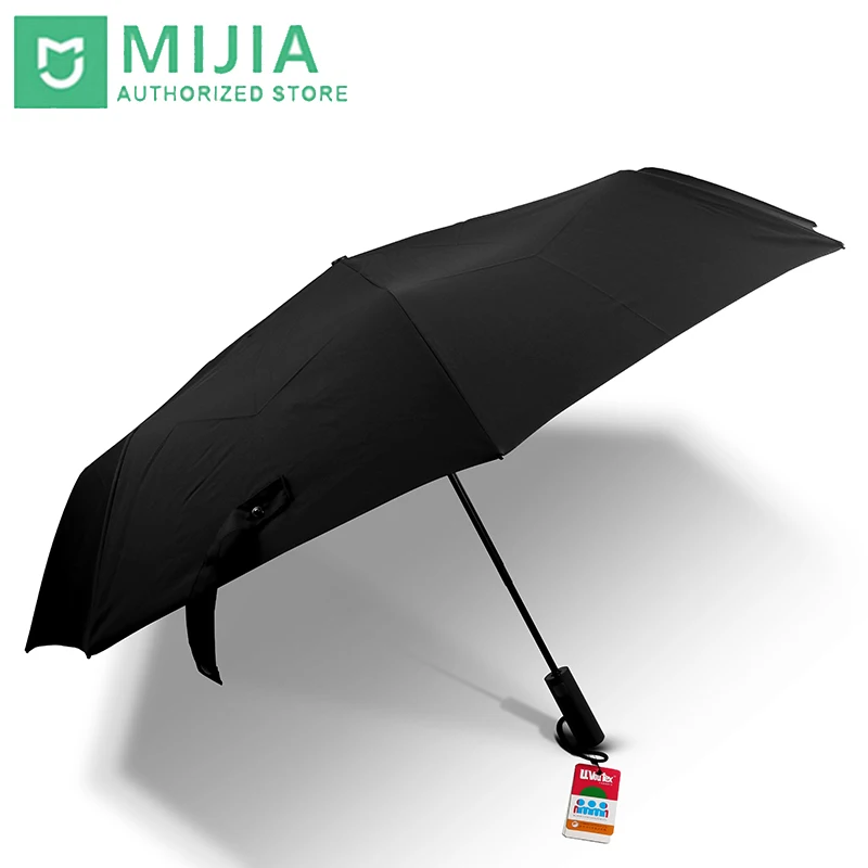 Зонт Xiaomi Mijia автоматический Солнечный дождливый алюминиевый ветрозащитный водонепроницаемый УФ мужской женский летний зимний