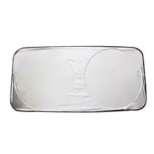 Universal grande carro janela dianteira pára-brisa dobrável viseira reflexiva uv pára-sol bloco de calor veículos cobrir vendas quentes