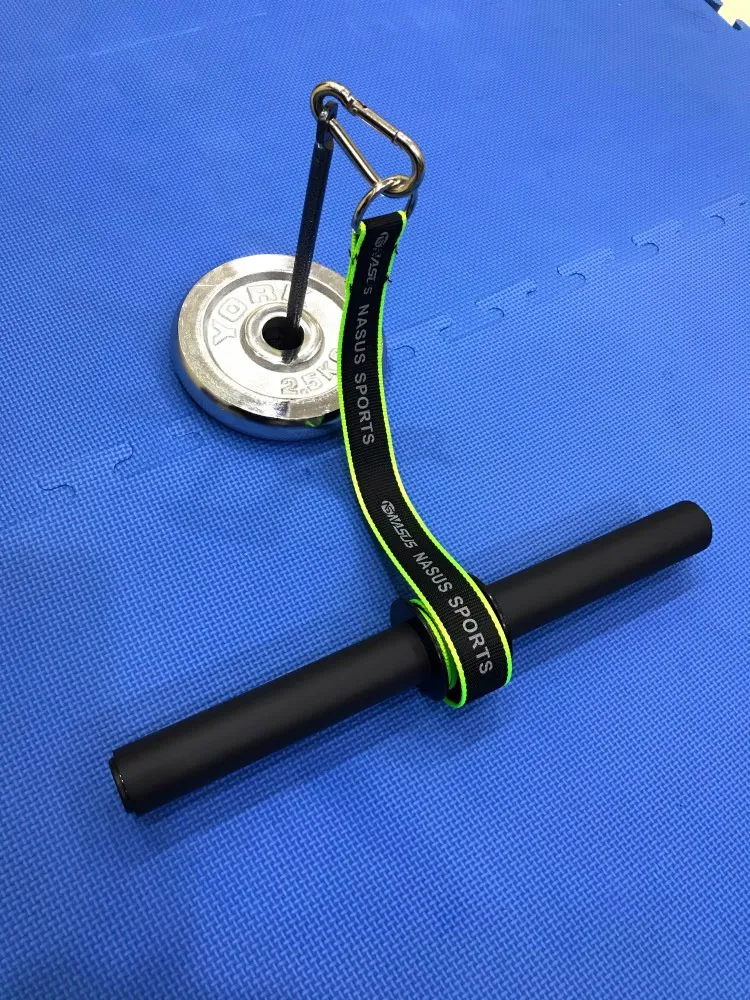 Arms Strength Exercise Fitness Equipment Wrist Forearm Blaster Roller Arm Power Trainer Hand Grip Weight Lifting Workout Rope