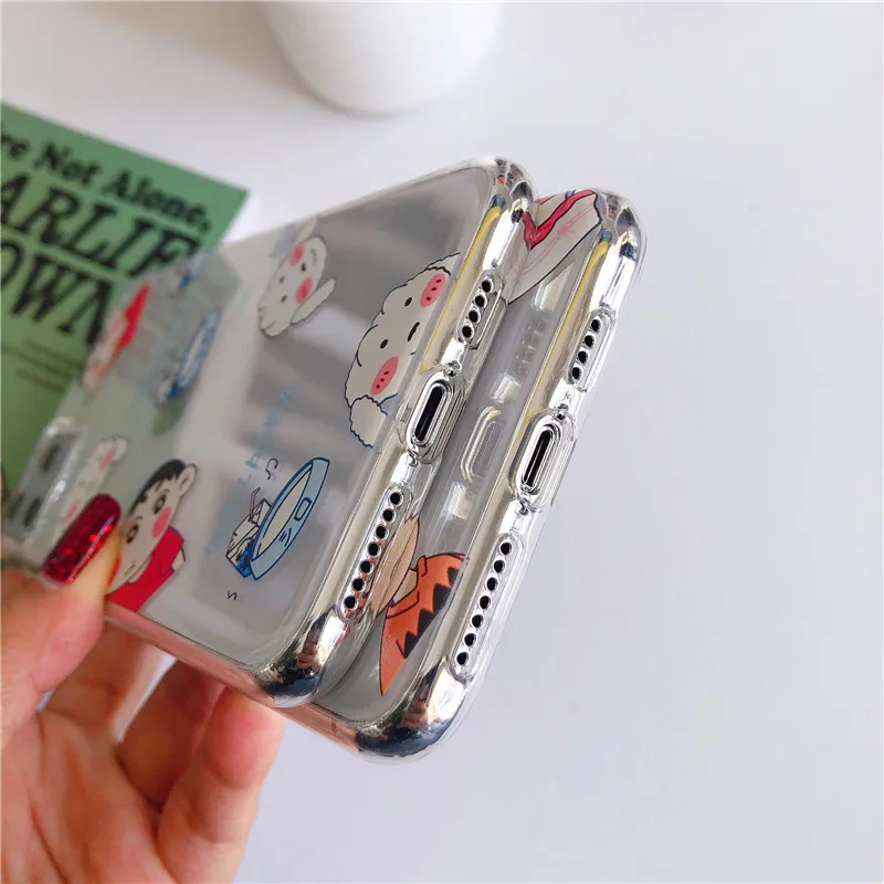 Чехол для телефона с рисунком из мультфильма Charlie коричневый lucy dog s для iPhone XS XR XS MAX 11pro MAX Прозрачный чехол для iphone6 6s 7 8plus задняя крышка